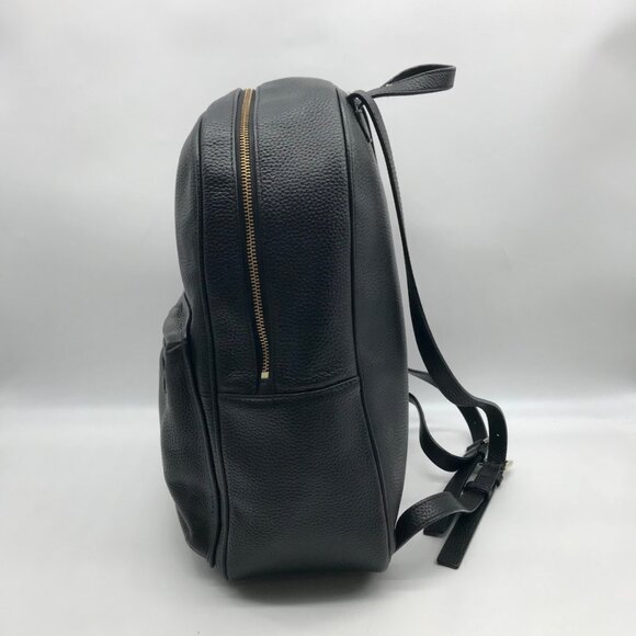 chester faux leather backpack Sprayground Cheetos Chilling Top HandleZippered Side PocketsSpacious Zippered Main CompartmentImported Leather Backpack Black Naomi, Wax